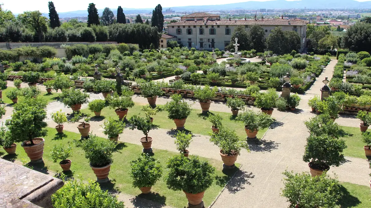 Garden of the Medici Villa of Castello